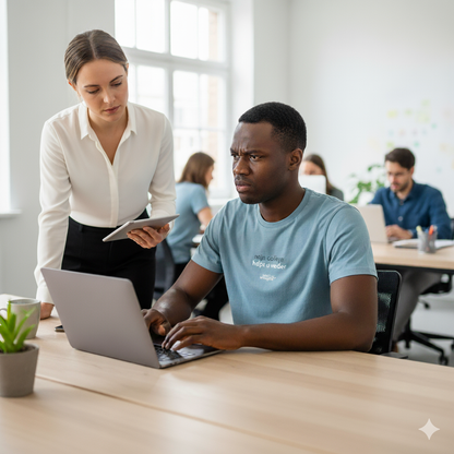 Mijn collega helpt u verder