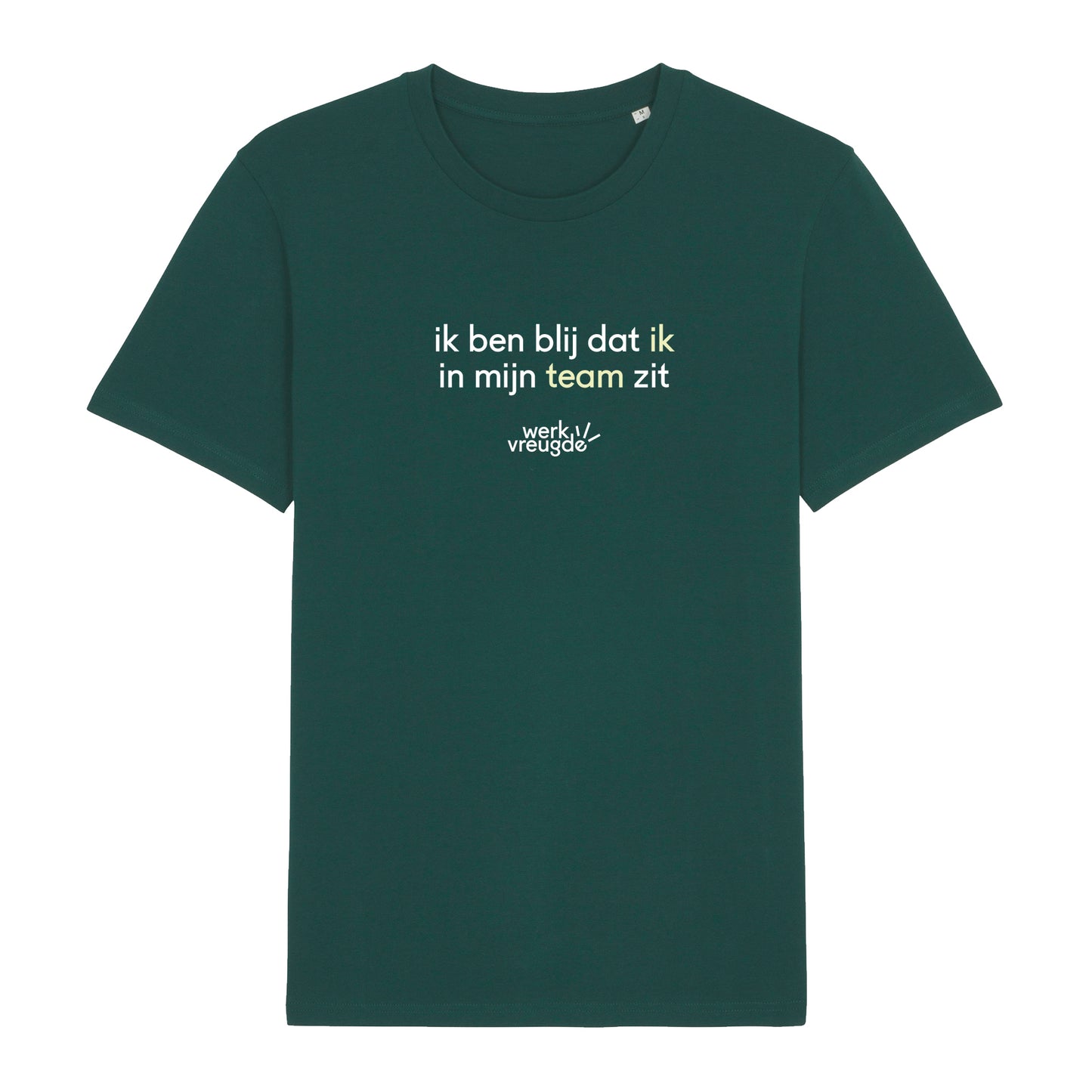 Ik ben blij dat ik in mijn team zit