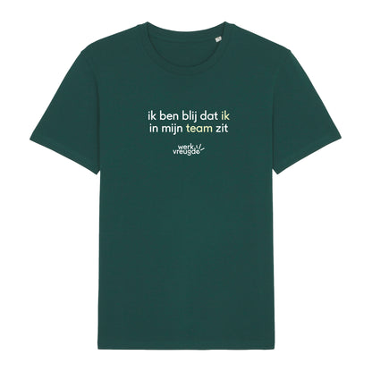 Ik ben blij dat ik in mijn team zit