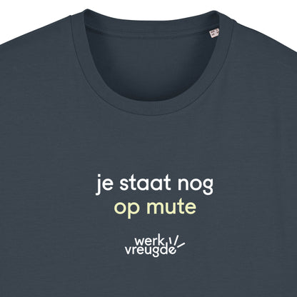 Je staat nog op mute